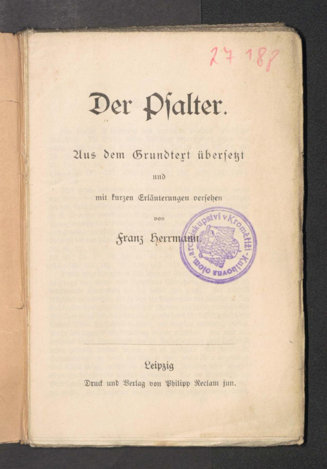 Der Psalter