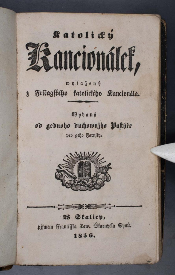 Katolický Kancionálek, wytažený z Fričagského katolického Kancionála