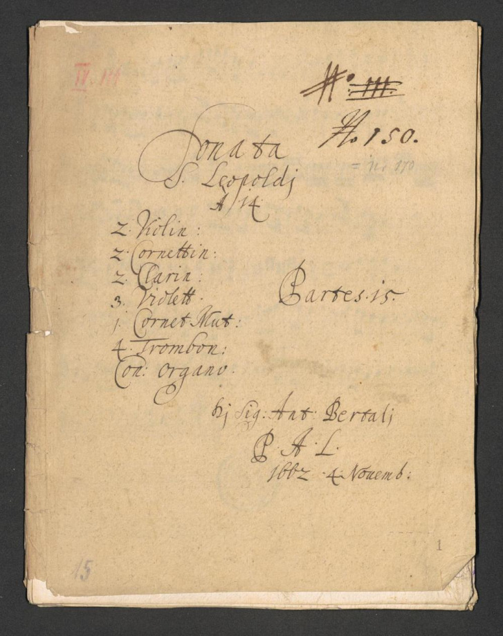 Sonata S. Leopoldi a 14 