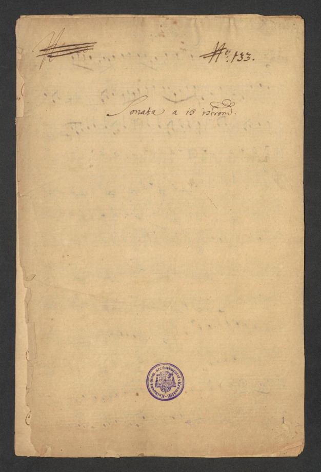 Sonata a 13 instrom[enti]