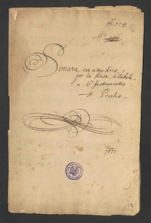 Sonata con altre Ariae