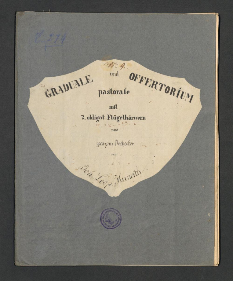 Graduale und Offertorium pastorale