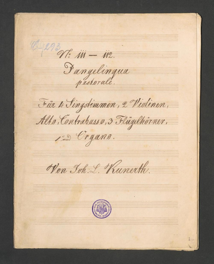 Pangelinqua pastorale No. 111, 112