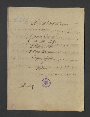 Aria et Coro de Tempore