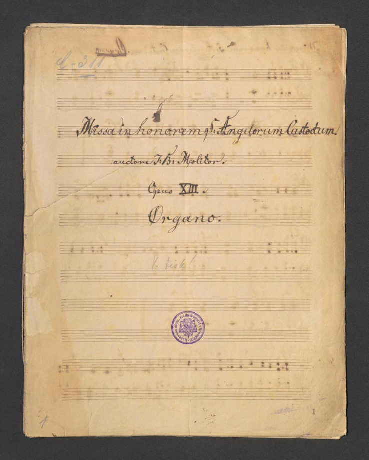 Missa in honorem S. Angelorum Custo dum., Op. XIII