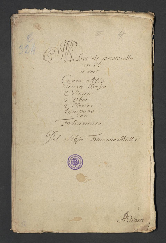 Messa di pastorela in C