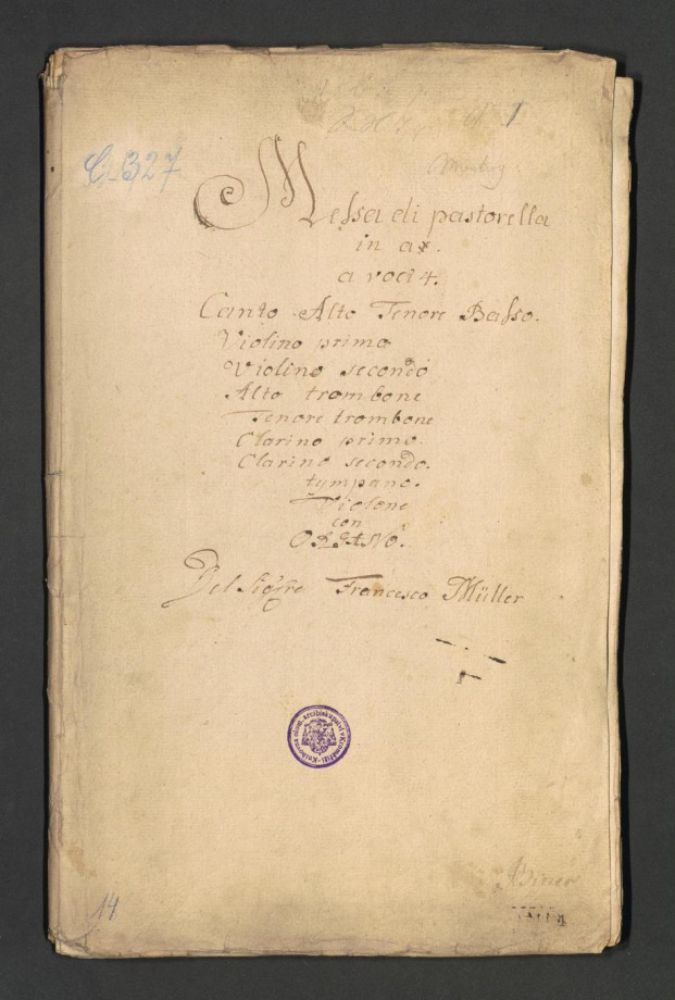 Messa di pastorela in A
