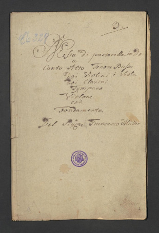 Messa di pastorela in D