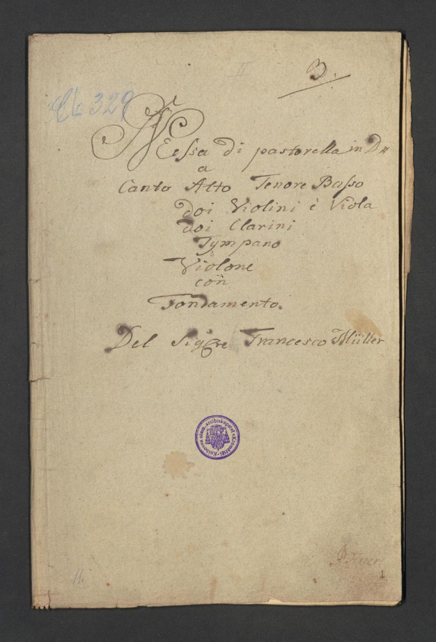 Messa di pastorela in D