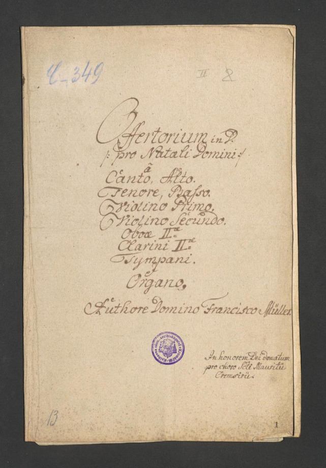 Offertorium in D pro Natali Domini