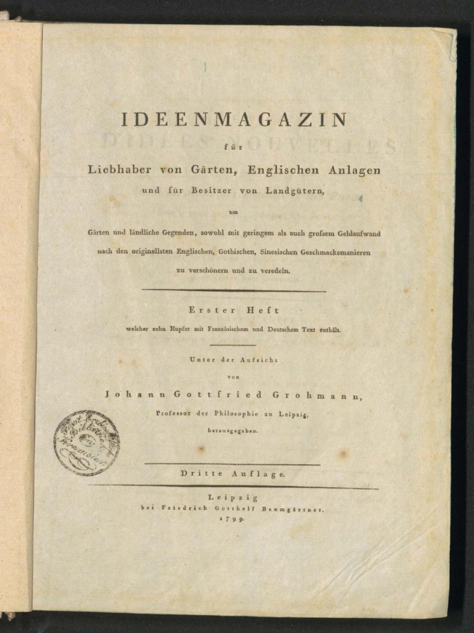 IDEENMAGAZIN für Liebhaber von Gärten, englischen Anlagen und für Besitzer von Landgütern