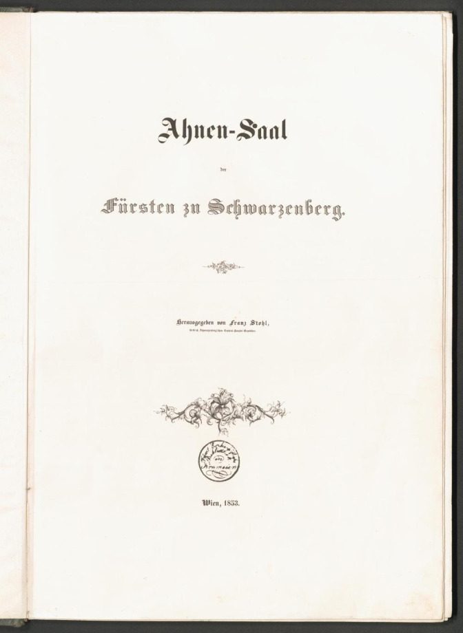 Ahnen-Saal der Fürsten zu Schwarzenberg 