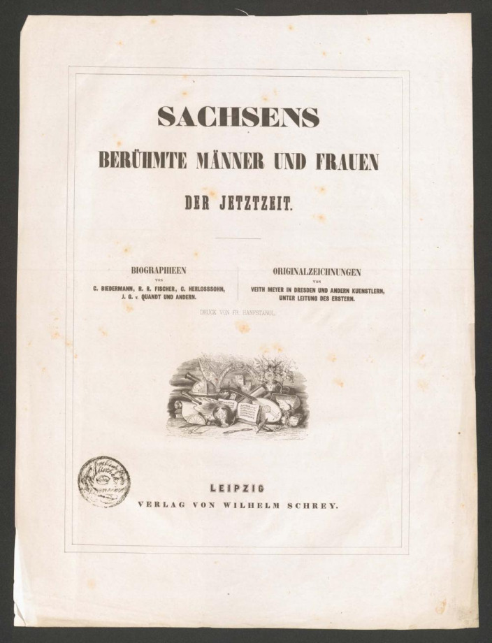 SACHSENS BERUEHMTE MAENNER UND FRAUEN DER JETZTZEIT.