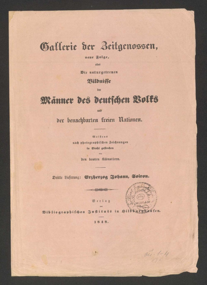 Gallerie der Zeitgenossen
