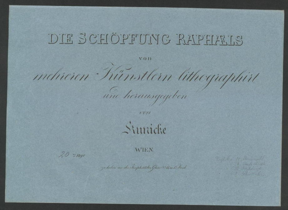 DIE SCHÖPFUNG RAPHAELS