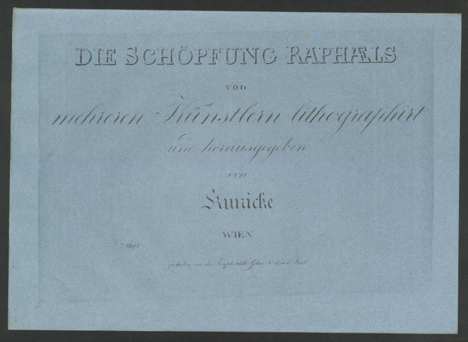 DIE SCHÖPFUNG RAPHAELS