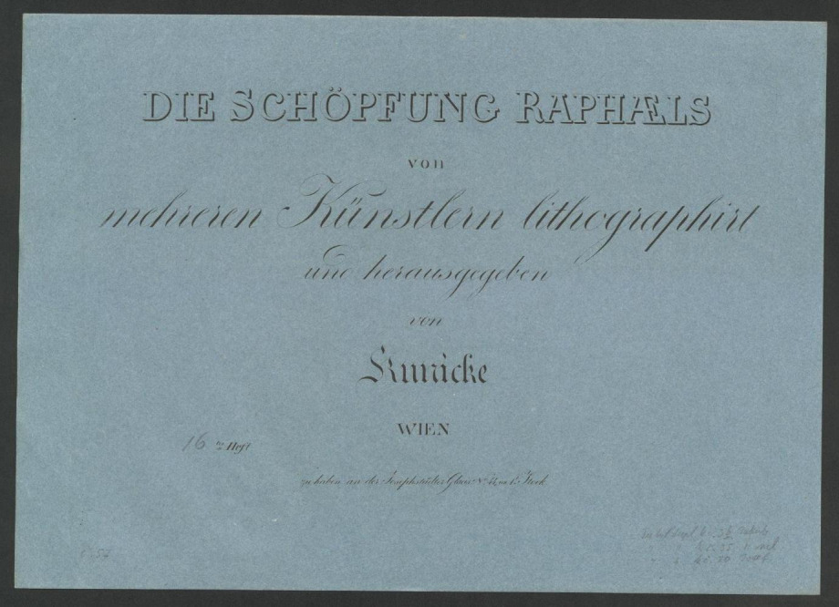 DIE SCHÖPFUNG RAPHAELS