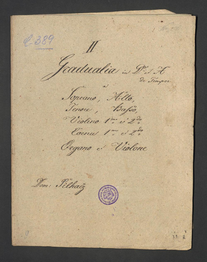 II. Gradualia in D et A