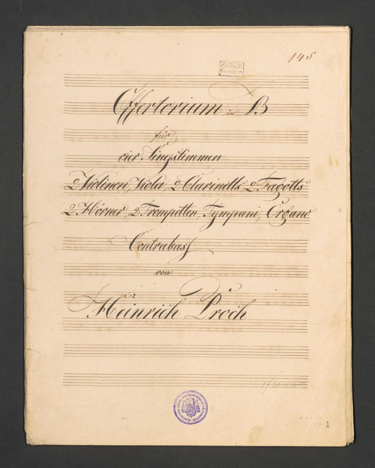 Offertorium in B