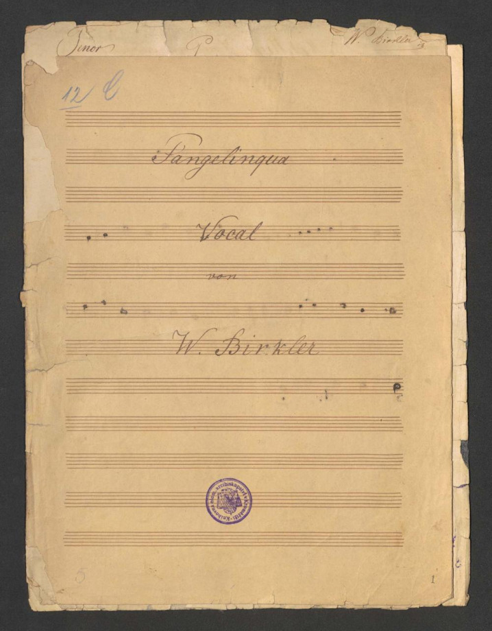 Mottetum I Ecce Sacerdos (von Rampis)