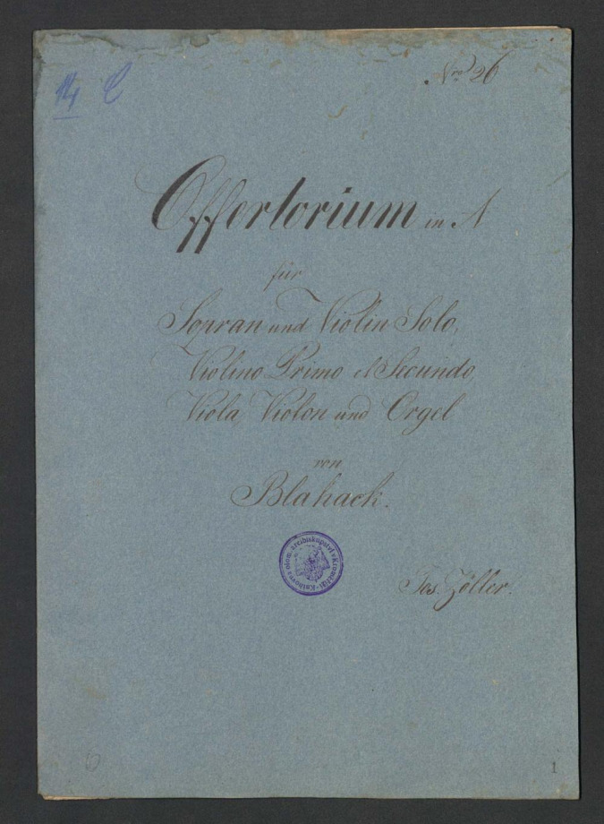 Offertorium in A