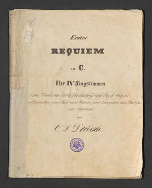 Erstes Requiem in C