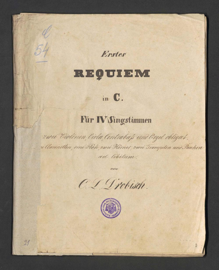 Erstes Requiem in C
