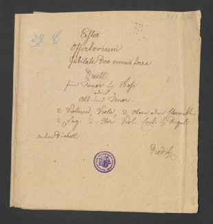 Erstes Offertorium