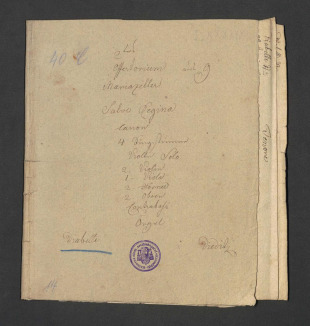 Offertorium No. 2 aus G. Marianzeller Salve Regina