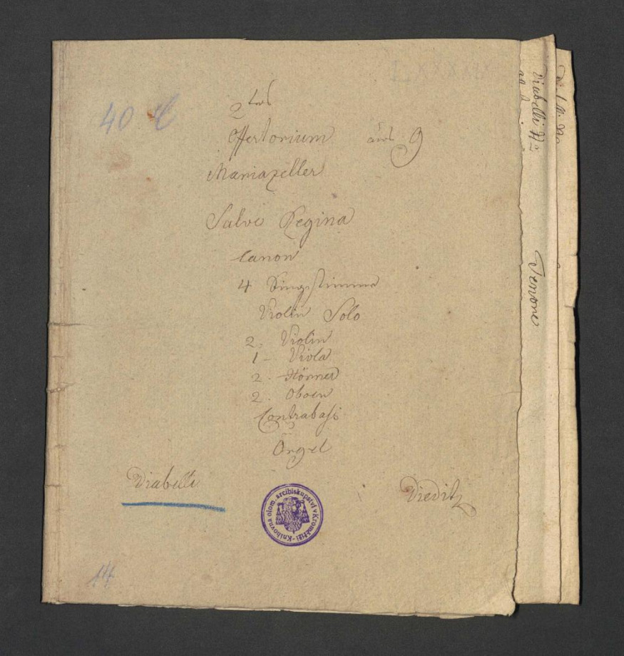 Offertorium No. 2 aus G. Marianzeller Salve Regina
