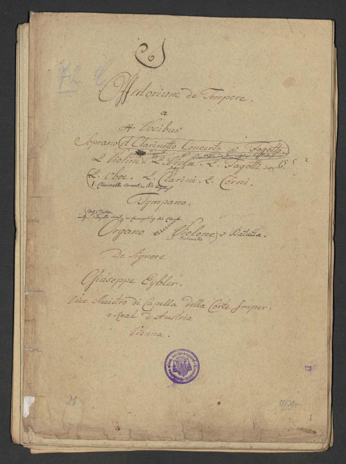Offertorium de Tempore