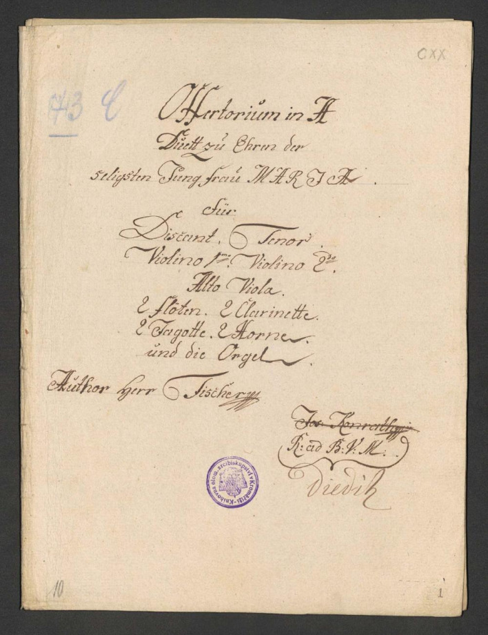 Offertorium in A