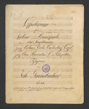 Offertorium A-dur Op. 44