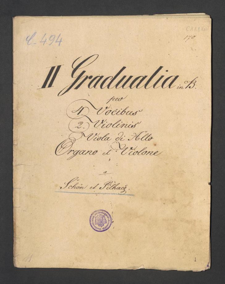 II Gradualia in B
