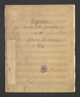 Der Land Kirchenchor. Te Deum Laudamus, Op. 68