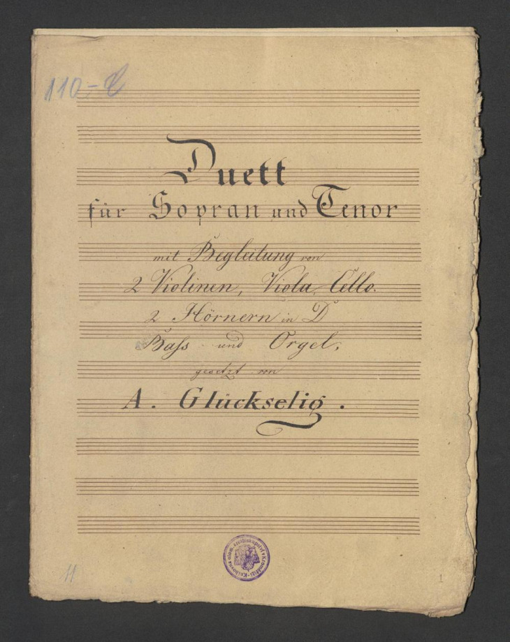 Duett für Sopran und Tenor