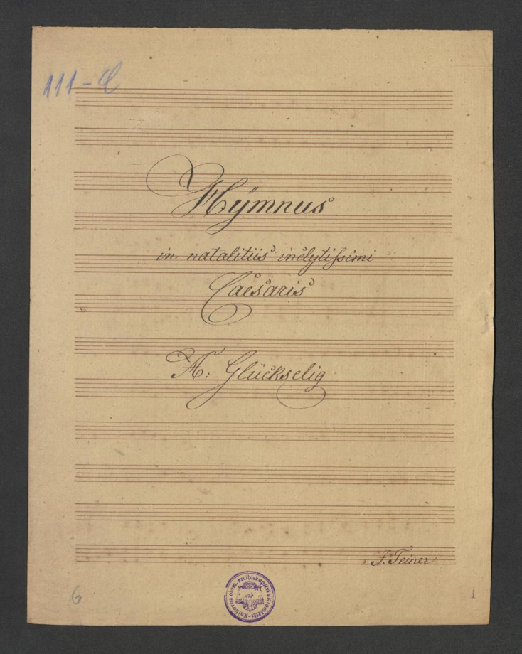 Hymnus in Natalitis inclytissimi Caesaris