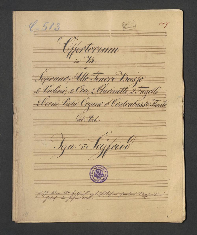 Offertorium in B