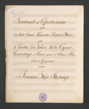 Graduale et Offertorium. Wenceslai Ducis et Mart