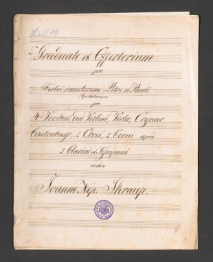 Graduale et Offertorium. Festis sanctorum Petri