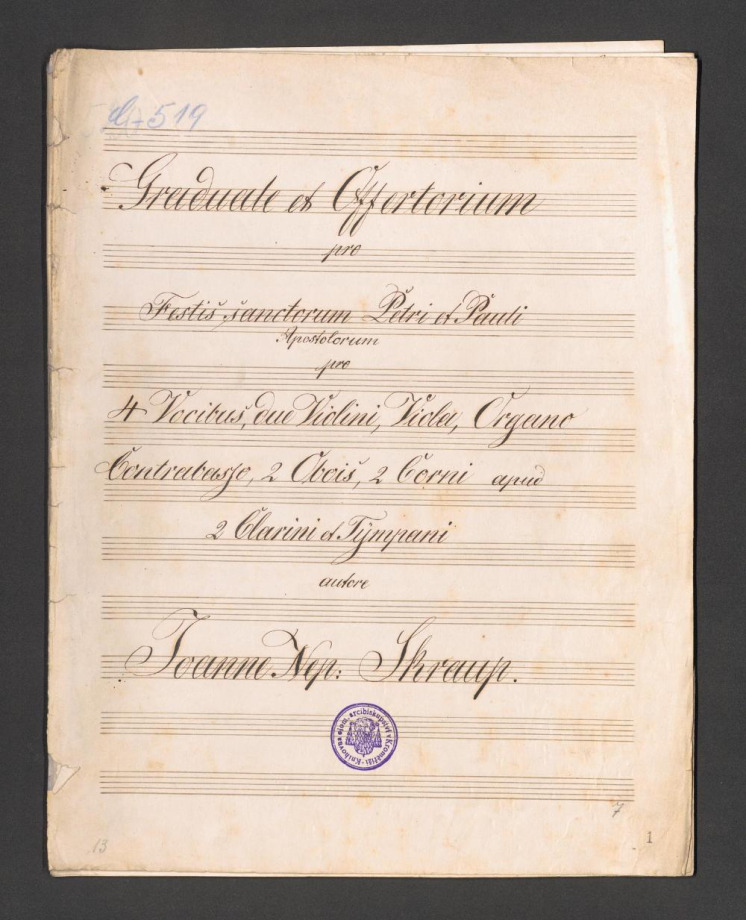 Graduale et Offertorium. Festis sanctorum Petri