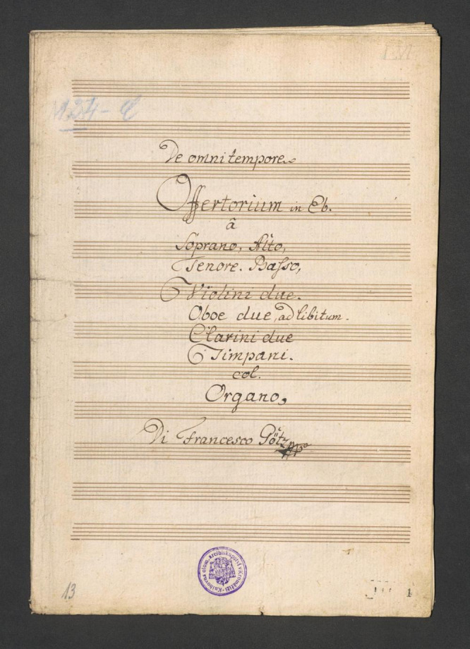 De omni Tempore Offertorium in Es
