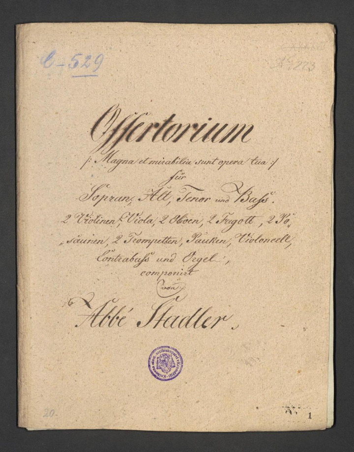 Offertorium (Magna et mirabilia sunt opera tua)