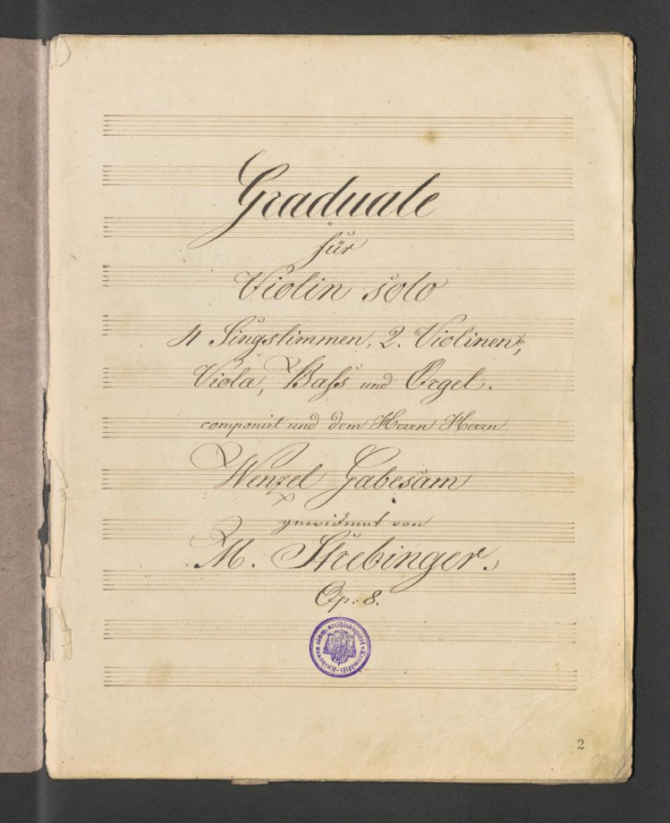 Graduale. Op. 8