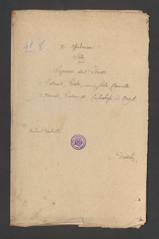 III. Offertorium