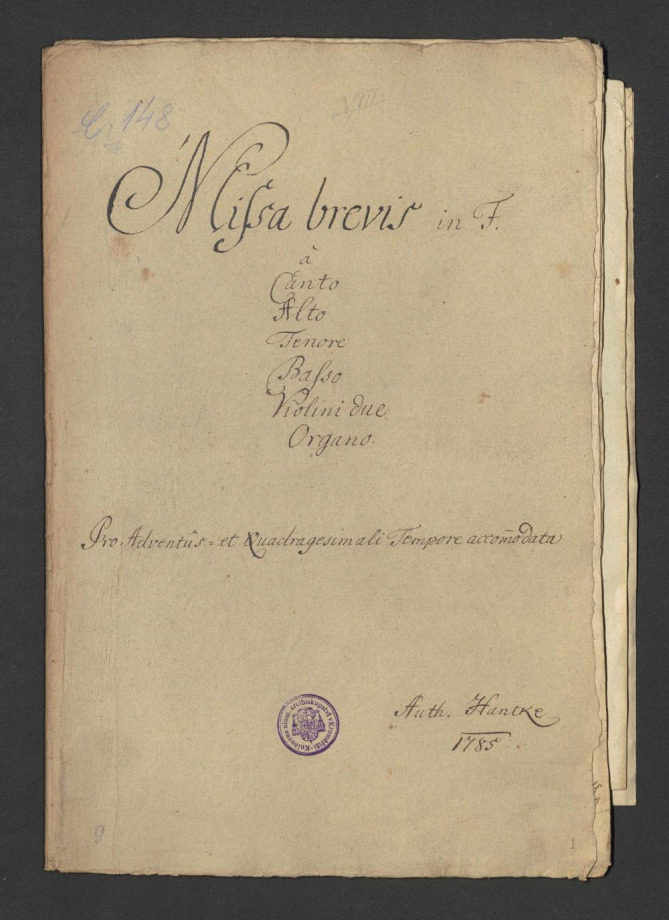 Missa brevis in F