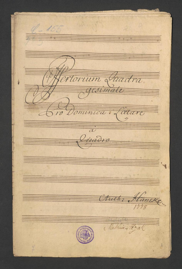 Offertorium quadra gesimale