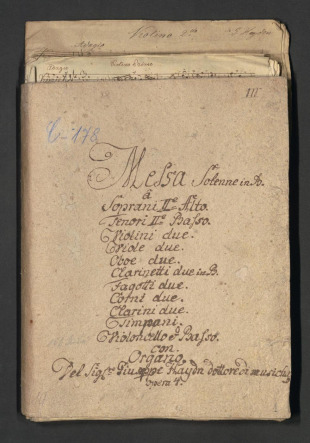 Messa Solenne in B op. 4