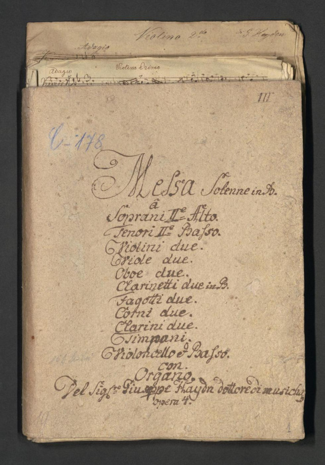 Messa Solenne in B op. 4