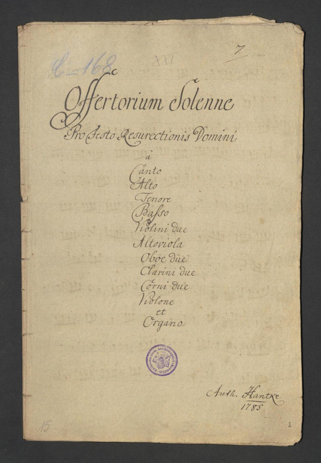 Offertorium Solenne. Pro festo Resurectionis Domini